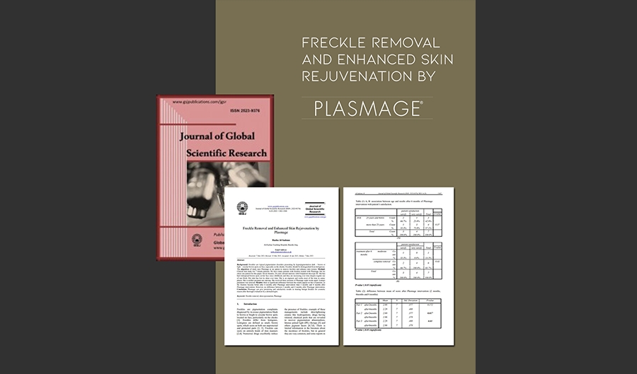 Freckle Removal and Enhanced Skin Rejuvenation by Plasmage